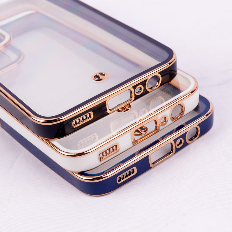 قاب Space سامسونگ Galaxy A02s دور رنگی محافظ لنزدار