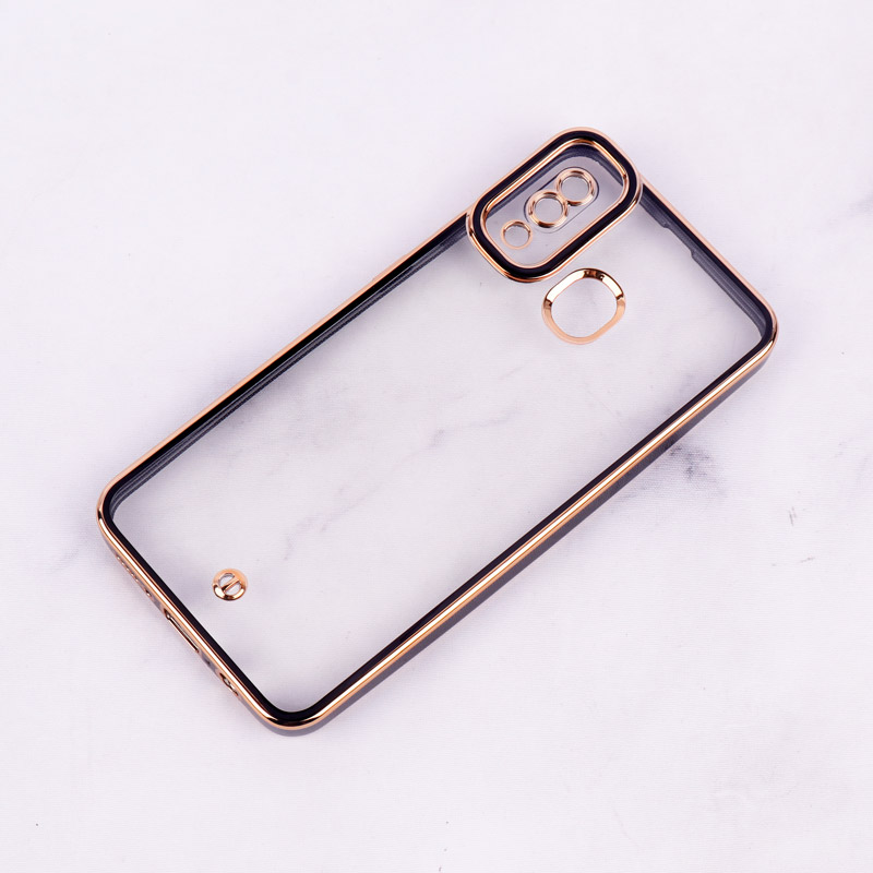 قاب Space سامسونگ Galaxy A20 / A30 دور رنگی محافظ لنزدار