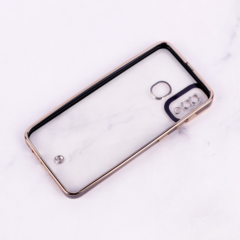 قاب Space سامسونگ Galaxy A20 / A30 دور رنگی محافظ لنزدار