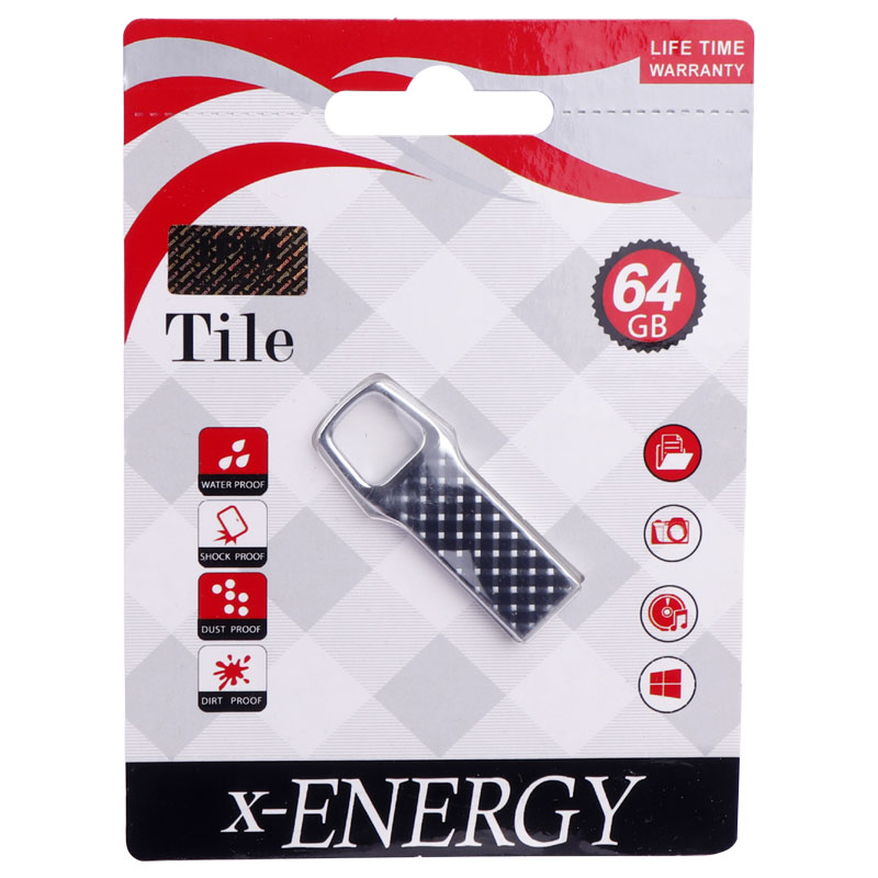 فلش 64 گیگ ایکس انرژی X-Energy Tile