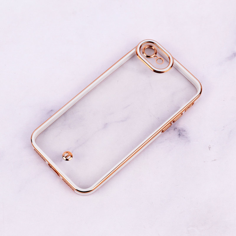 قاب Space آیفون iPhone 7 / 8 / SE 2020 دور رنگی محافظ لنزدار