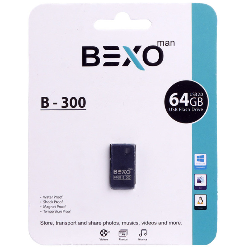 فلش 64 گیگ بکسومن Bexoman B-300