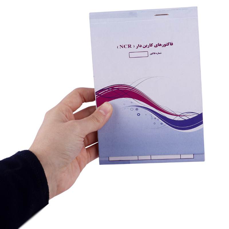 فاکتور فروش دو برگی کاربن دار Matin 16.5*11.5cm کد 003