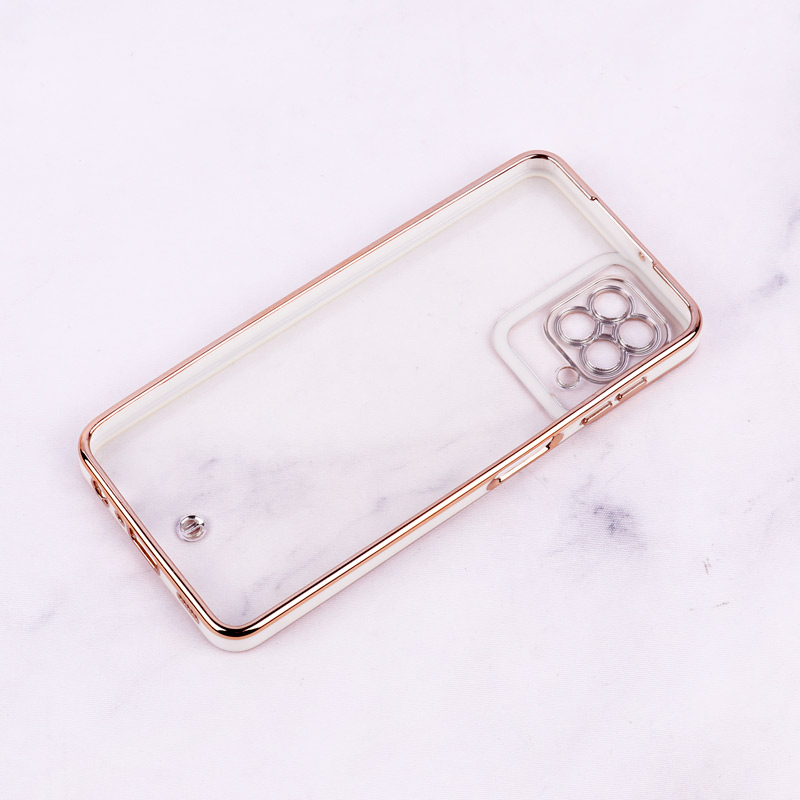 قاب Space سامسونگ Galaxy A22 4G / M22 / M32 4G دور رنگی محافظ لنزدار