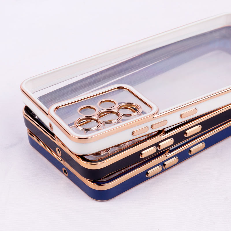 قاب Space سامسونگ Galaxy A32 4G دور رنگی محافظ لنزدار