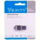 فلش 64 گیگ وریتی Verity O512 OTG Type-C USB3.0