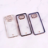قاب Space شیائومی Poco X3 دور رنگی محافظ لنزدار