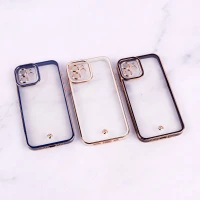 قاب Space آیفون iPhone 12 دور رنگی محافظ لنزدار