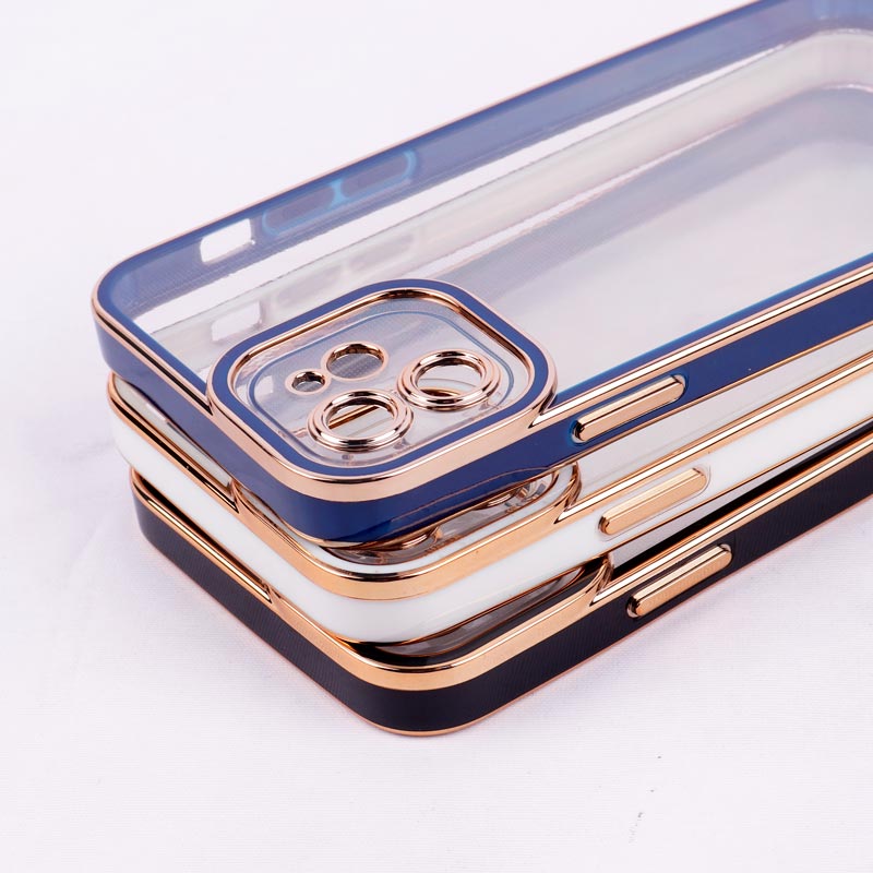قاب Space آیفون iPhone 12 دور رنگی محافظ لنزدار