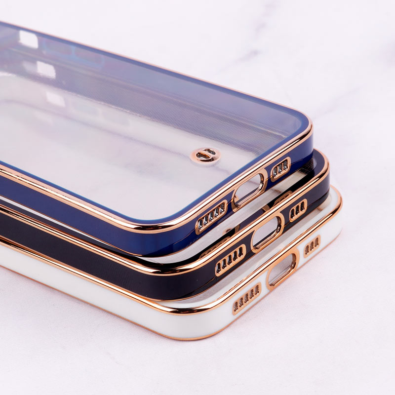 قاب Space آیفون iPhone 12 Pro دور رنگی محافظ لنزدار