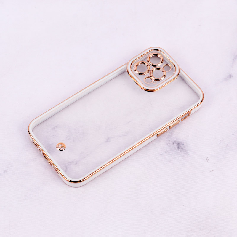 قاب Space آیفون iPhone 12 Pro دور رنگی محافظ لنزدار