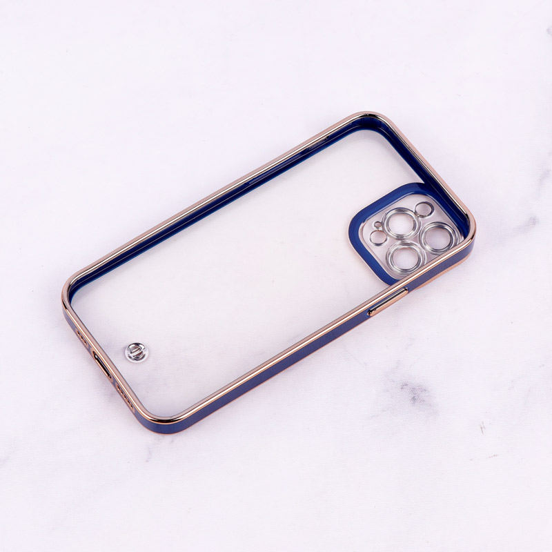 قاب Space آیفون iPhone 12 Pro دور رنگی محافظ لنزدار