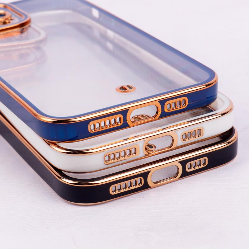 قاب Space آیفون iPhone 12 Pro Max دور رنگی محافظ لنزدار