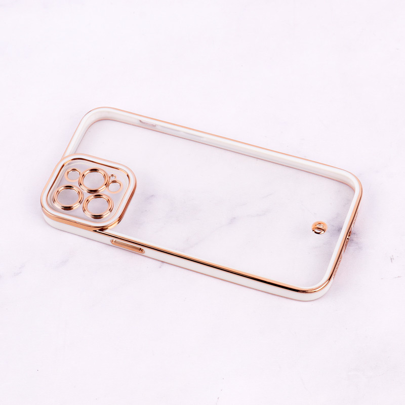 قاب Space آیفون iPhone 12 Pro Max دور رنگی محافظ لنزدار