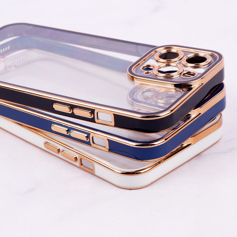 قاب Space آیفون iPhone 13 Pro Max دور رنگی محافظ لنزدار