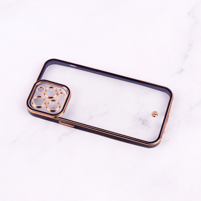 قاب Space آیفون iPhone 13 Pro Max دور رنگی محافظ لنزدار