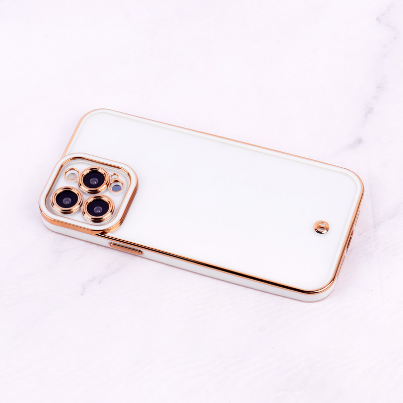 قاب Space آیفون iPhone 13 Pro Max دور رنگی محافظ لنزدار