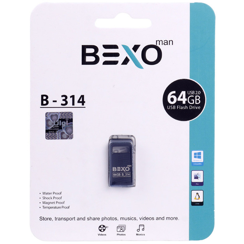 فلش 64 گیگ بکسومن Bexoman B-314