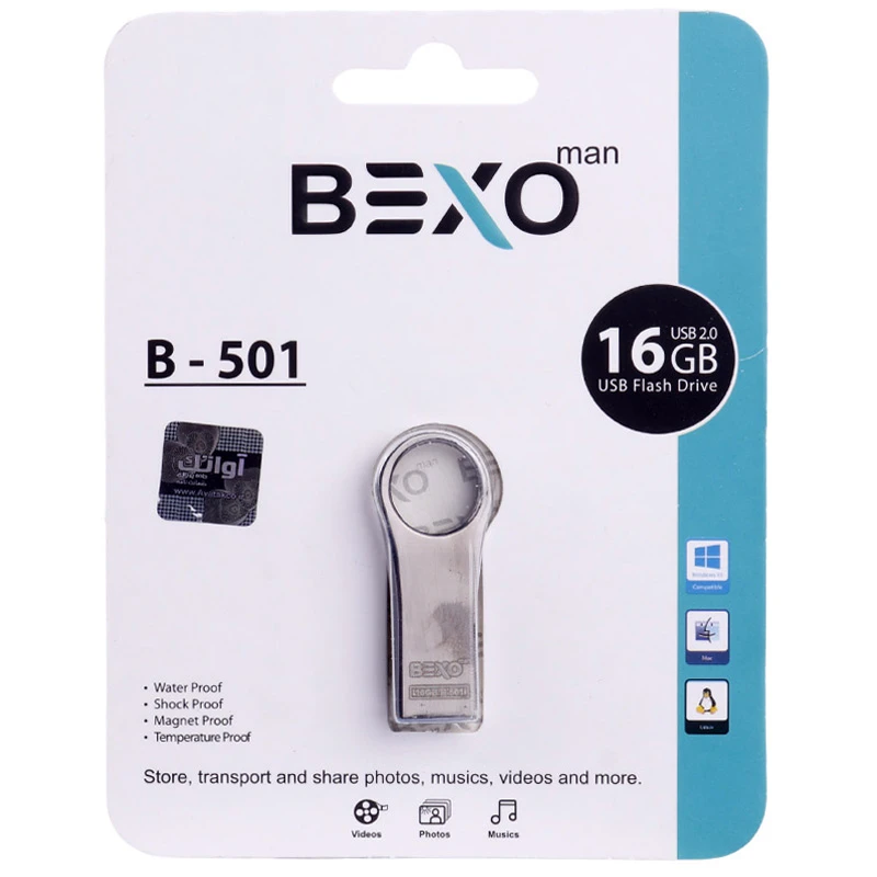 فلش 16 گیگ بکسومن Bexoman B-501