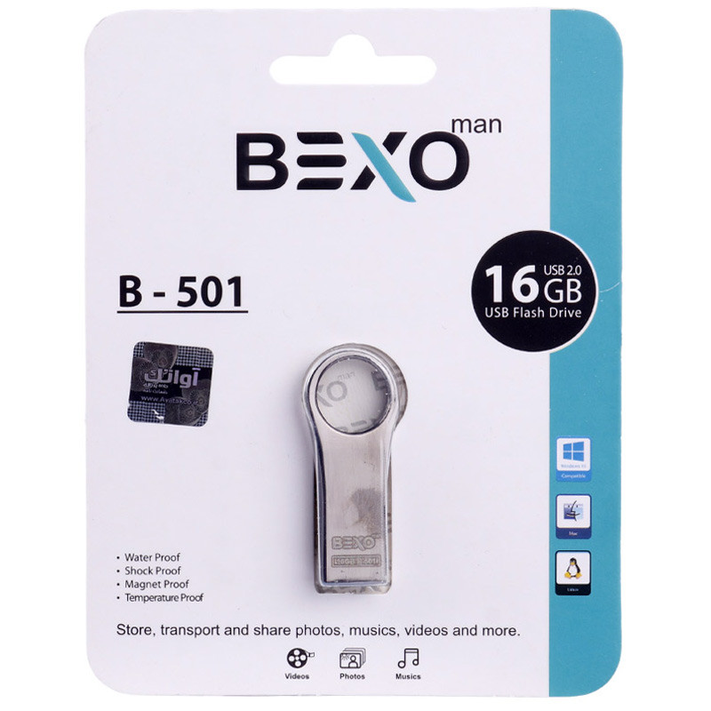 فلش 16 گیگ بکسومن Bexoman B-501