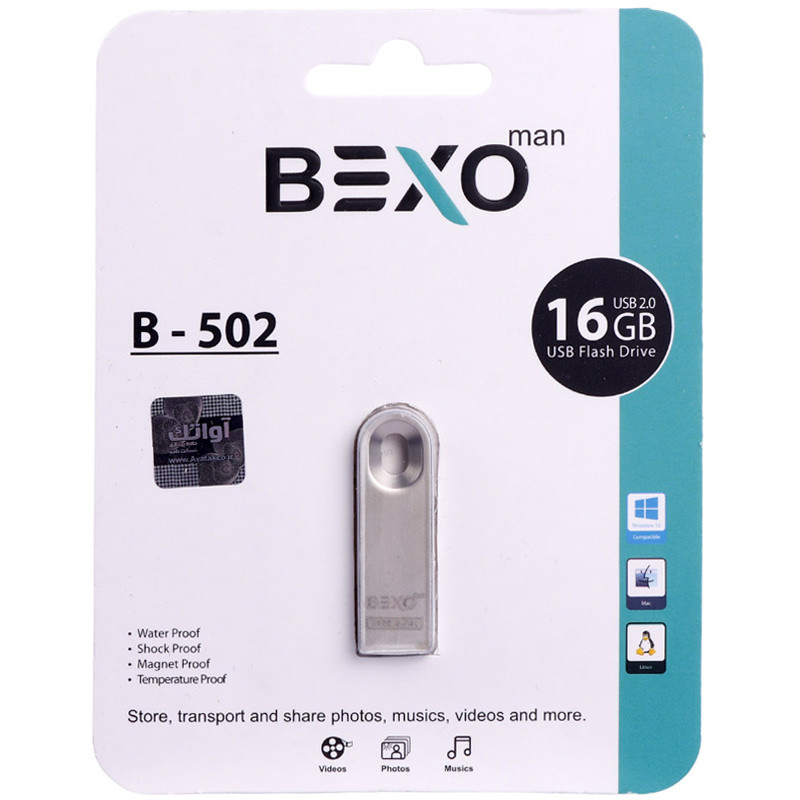 فلش 16 گیگ بکسومن Bexoman B-502