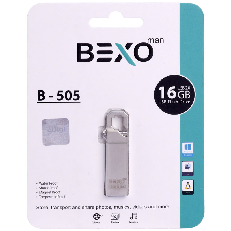 فلش 16 گیگ بکسومن Bexoman B-505