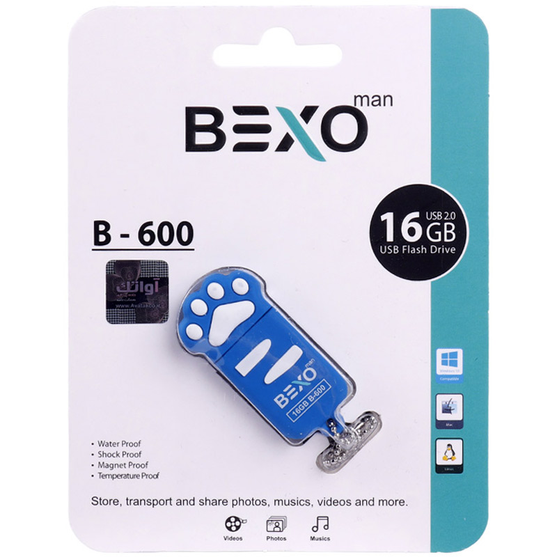 فلش 16 گیگ بکسومن Bexoman B-600