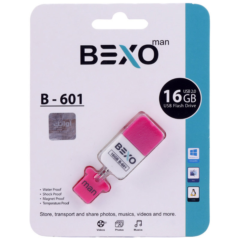 فلش 16 گیگ بکسومن Bexoman B-601