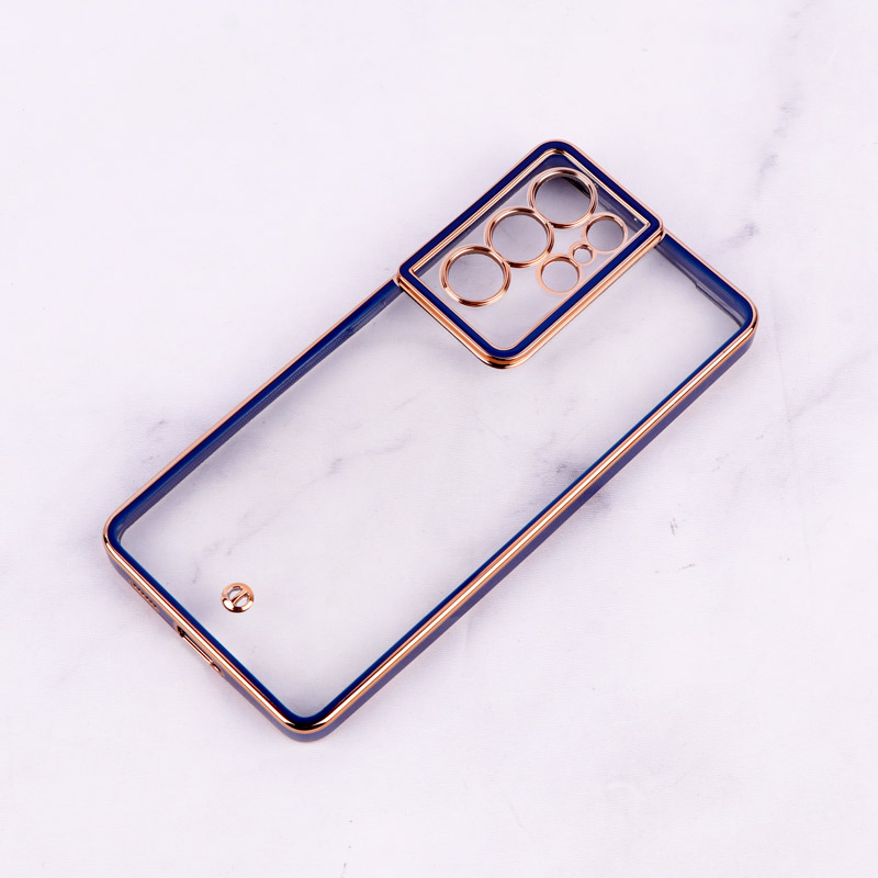 قاب Space سامسونگ Galaxy S21 Ultra دور رنگی محافظ لنزدار