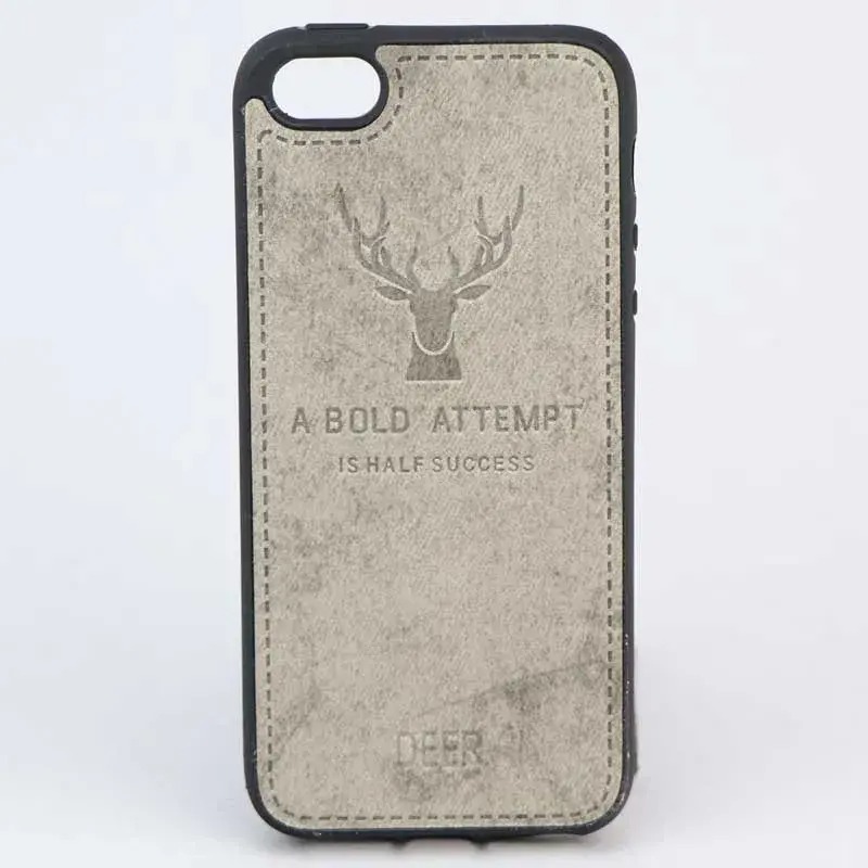 قاب چرمی طرح گوزن iPhone 5/5s