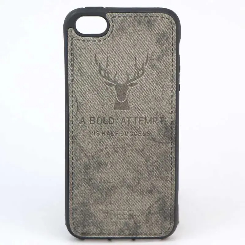 قاب چرمی طرح گوزن iPhone 5/5s