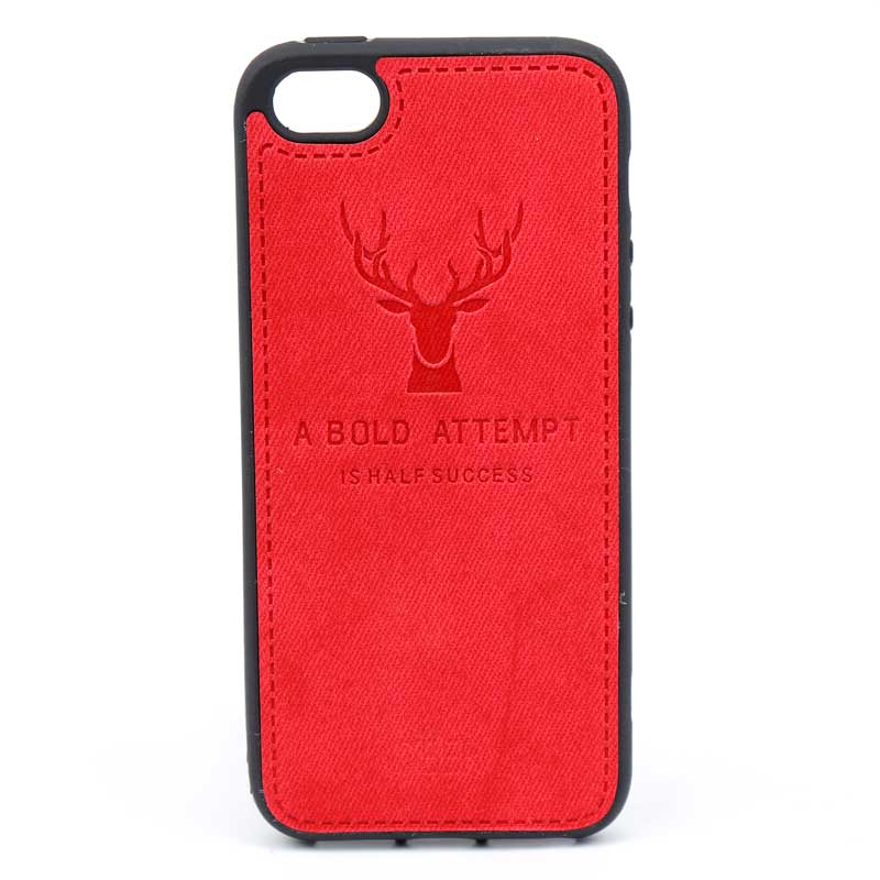 قاب چرمی طرح گوزن iPhone 5/5s