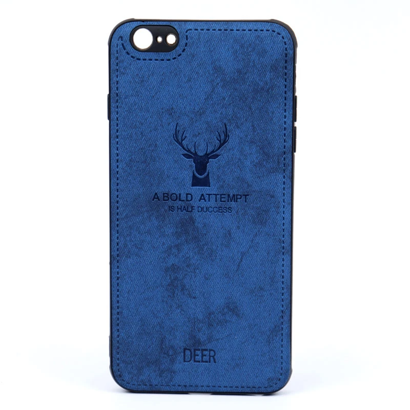 قاب چرمی طرح گوزن iPhone 6/6s Plus