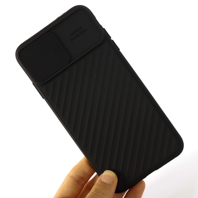 قاب پاکنی محافظ لنز دار iPhone XS Max