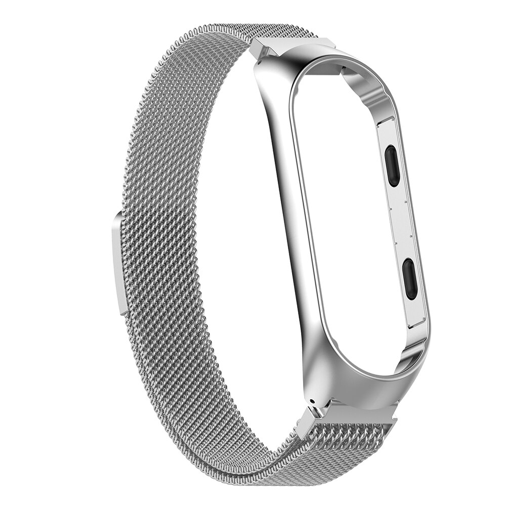 بند فلزی دستبند سلامتی Mi Band 3 / 4 Milanese