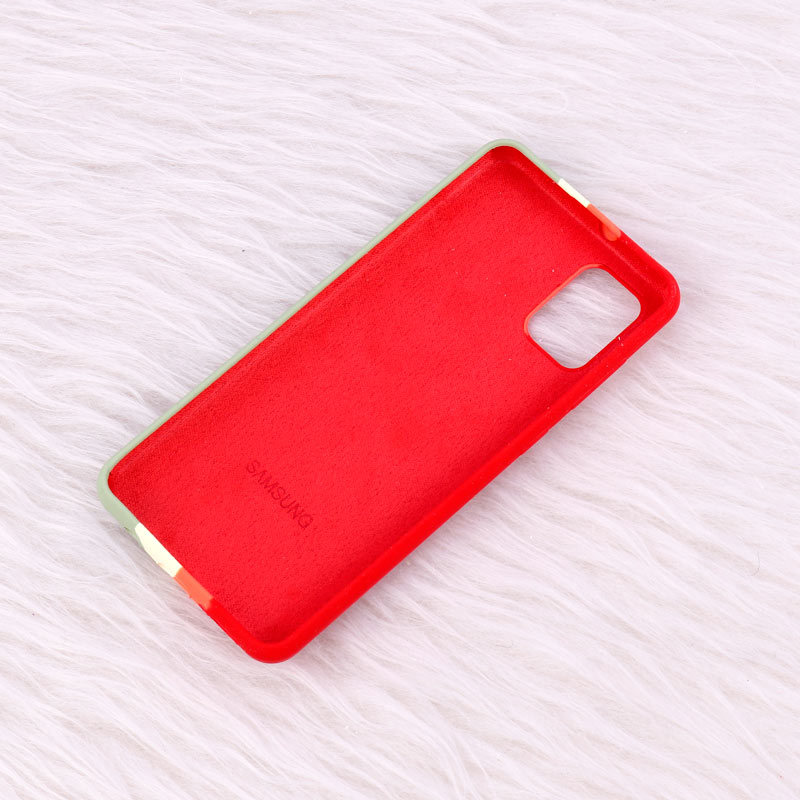 قاب سیلیکونی اورجینال رنگین کمانی Samsung Galaxy A31