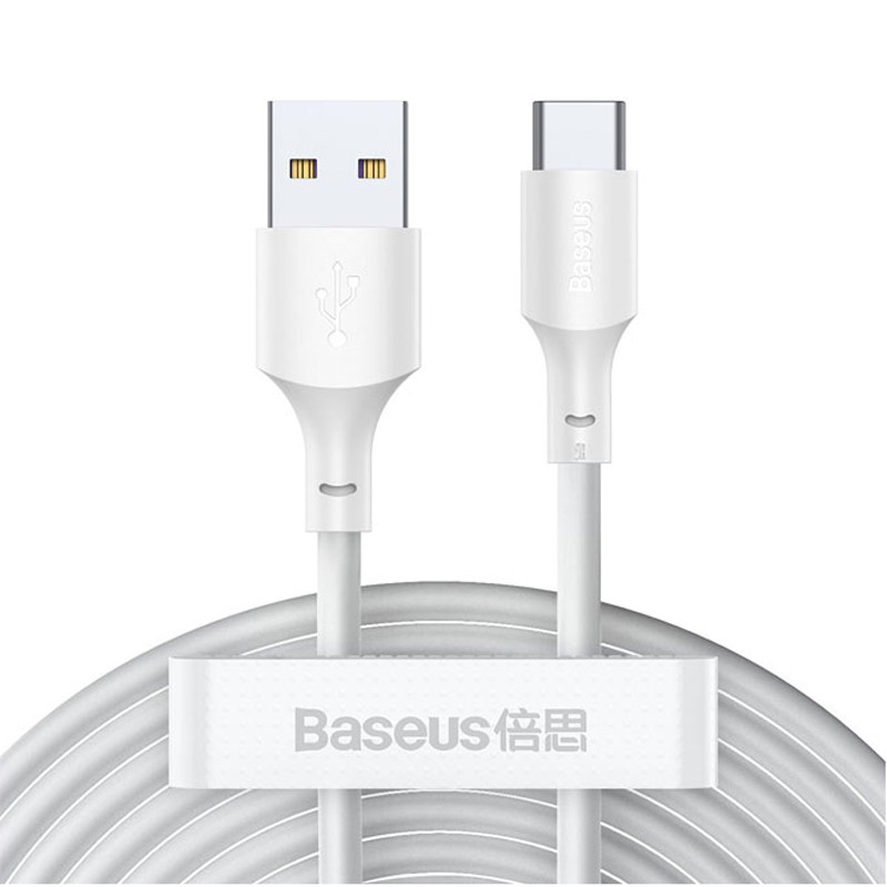 کابل تایپ سی فست شارژ Baseus TZCATZJ-02 5A 40W 1.5m بسته 2 عددی