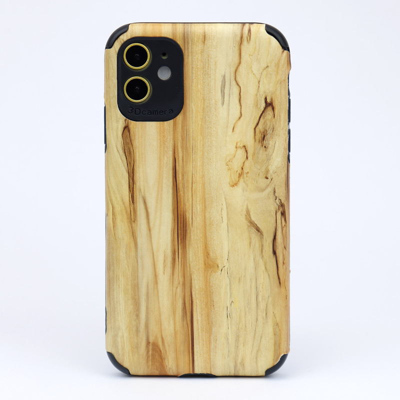 قاب طرح چوب iPhone 11