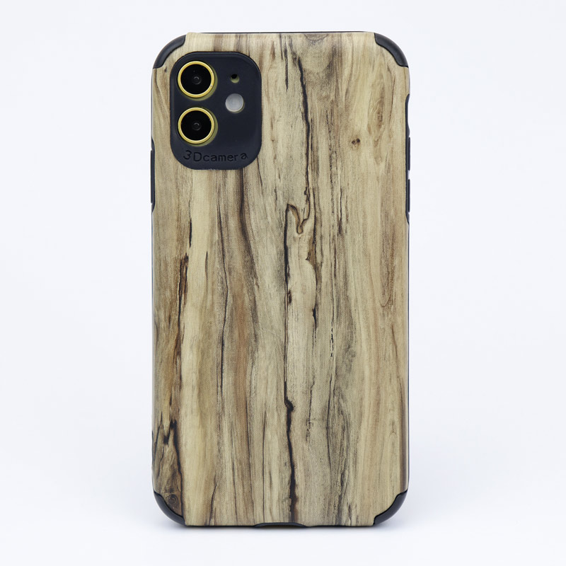 قاب طرح چوب iPhone 11