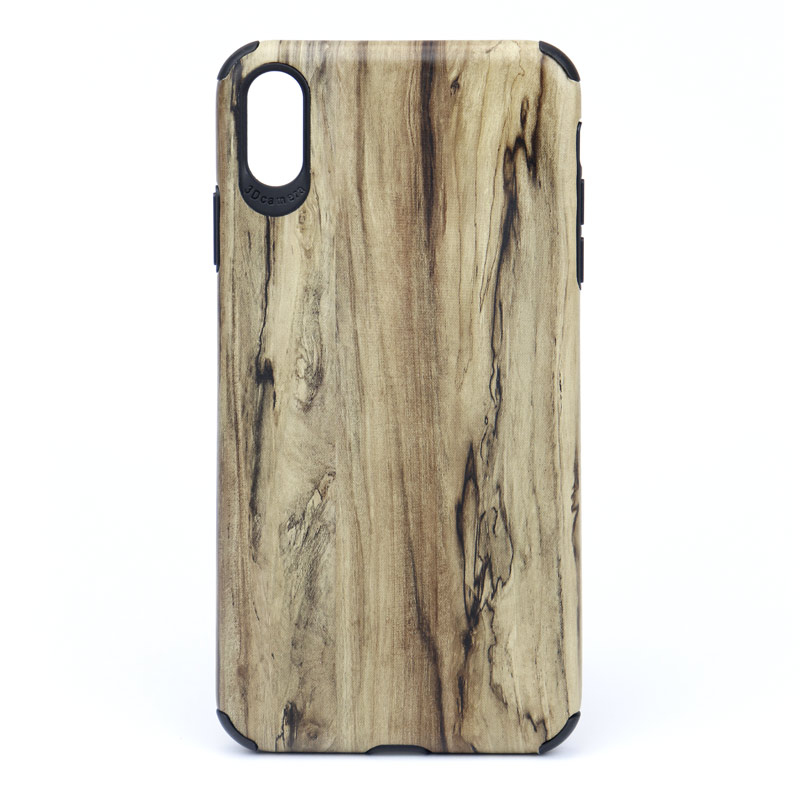 قاب طرح چوب iPhone XS Max
