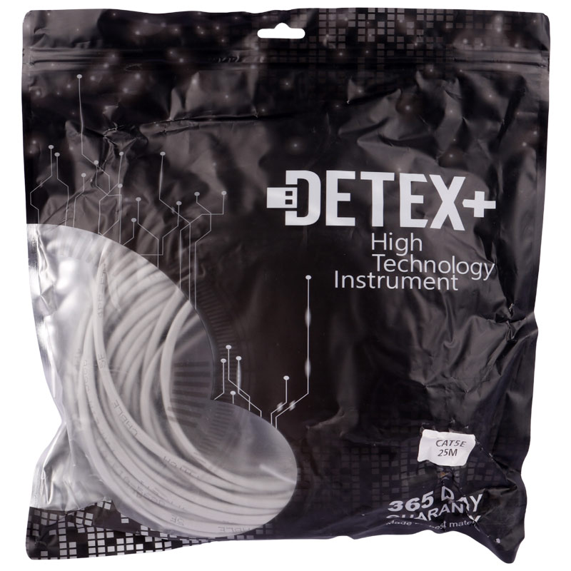 کابل شبکه Detex+ Cat5 25m