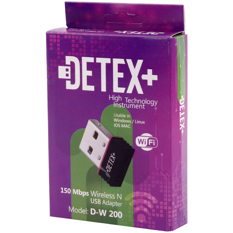 کارت شبکه بی سیم Detex+ D-W200 150Mbps