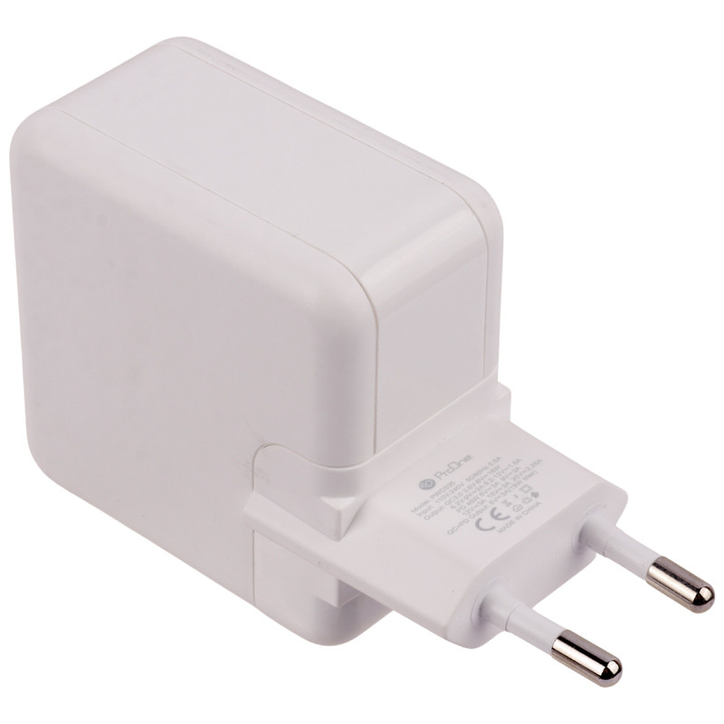 شارژر دیواری 45 وات پرووان PWC535 QC3.0 PD 3A