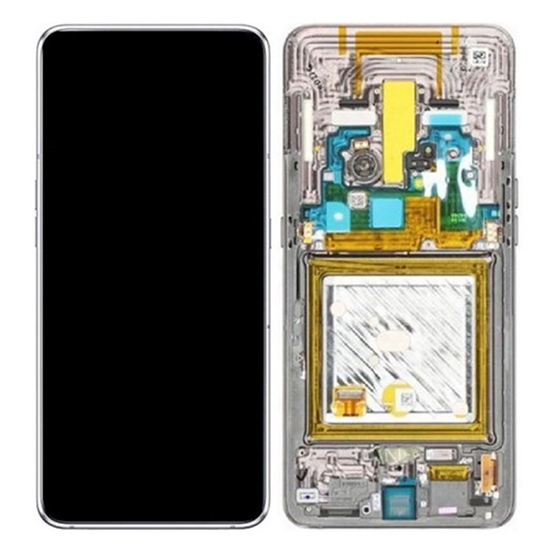تاچ و ال سی دی Samsung Galaxy A80 اورجینال به همراه فریم