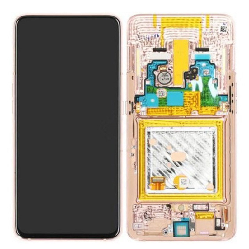 تاچ و ال سی دی Samsung Galaxy A80 اورجینال به همراه فریم