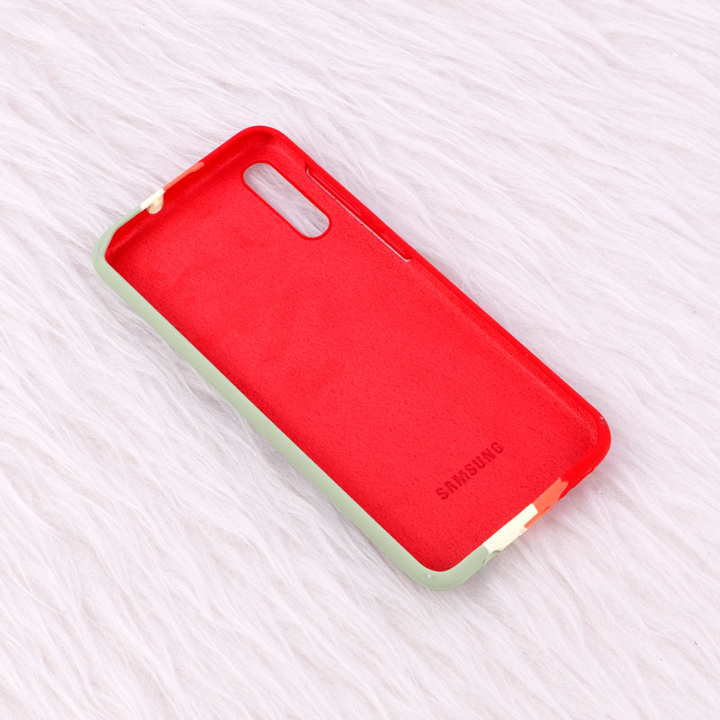 قاب سیلیکونی اورجینال رنگین کمانی Samsung Galaxy A50