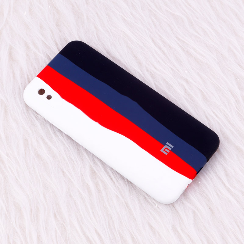قاب سیلیکونی اورجینال رنگین کمانی محافظ لنزدار Xiaomi Redmi 9A