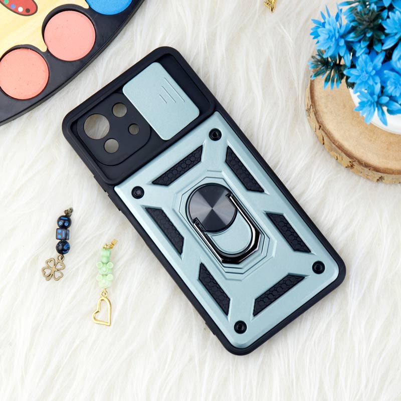قاب ضد ضربه محافظ لنزدار کشویی هولدر دار بتمن Xiaomi Mi 11 Lite