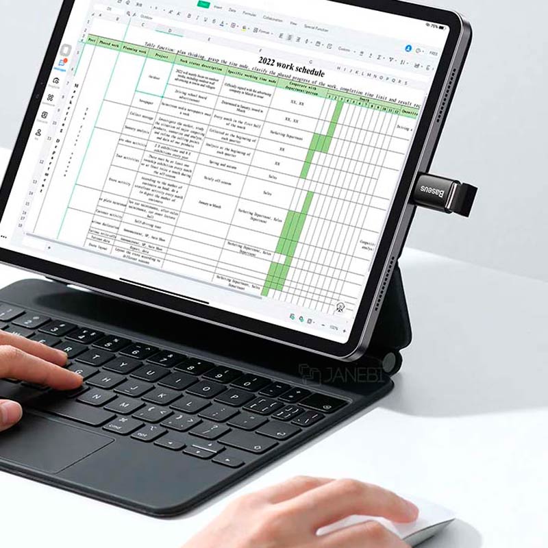 تبدیل Baseus Mini ZJJQ00000 OTG Type-C