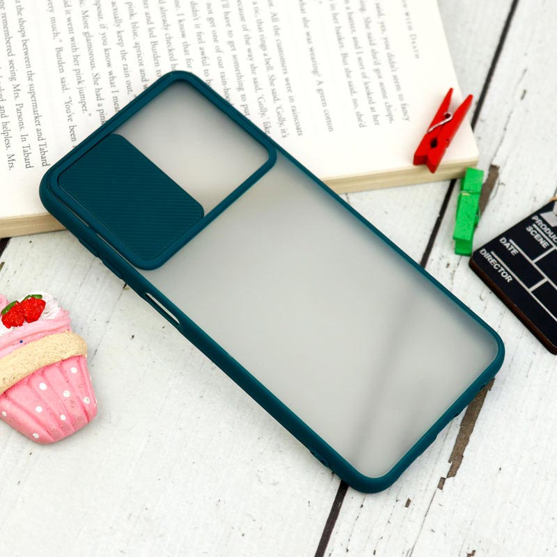 قاب PC مات محافظ لنز دار کشویی Samsung Galaxy A13